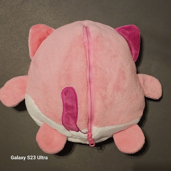 Huggle Pet Pink Kitty Hoodie One Size (Child) - Picture 11 of 12